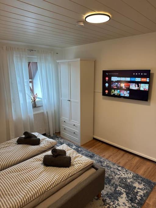 Gemuetliche Wohnung Naehe Alsfeld - Parkplatz Esterno foto