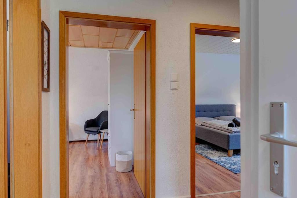 Gemuetliche Wohnung Naehe Alsfeld - Parkplatz Esterno foto