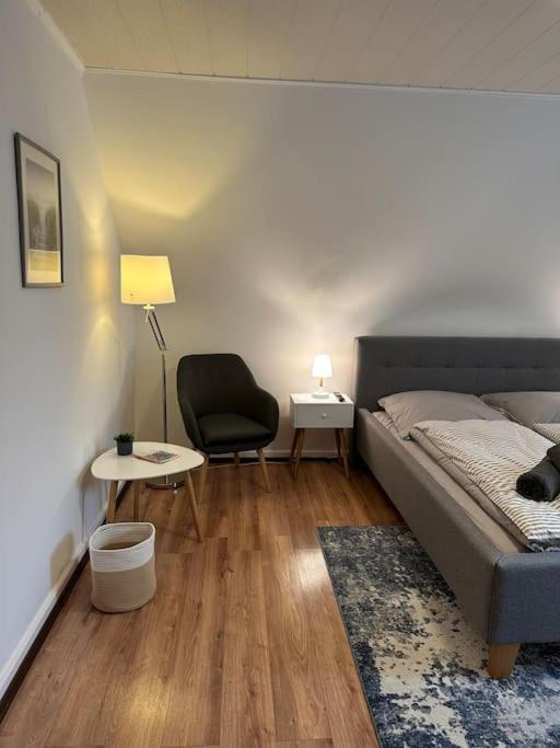 Gemuetliche Wohnung Naehe Alsfeld - Parkplatz Esterno foto